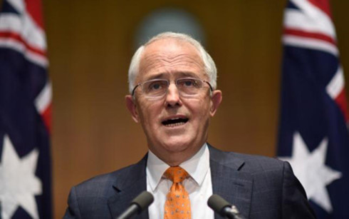 Thủ tướng Australia Malcolm Turnbull. (Ảnh: Reuters)