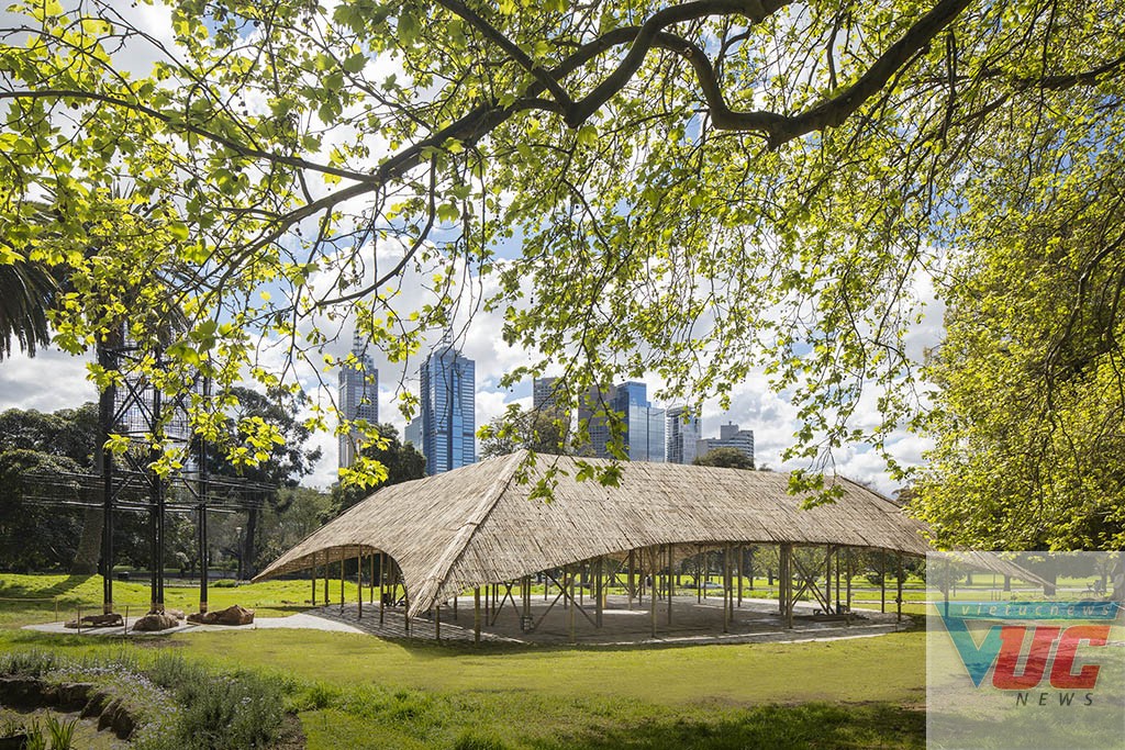 Head to the MPavilion for free yoga classes. [Photo: supplied]