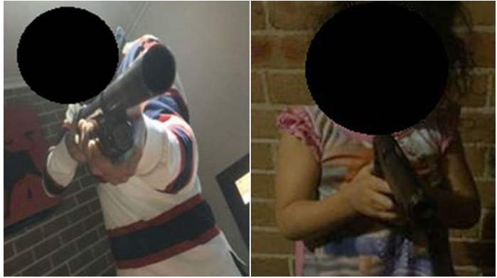 Người cha bị buộc tội vì chĩa súng vào con gái 4 tuổi trước khi để cô ấy sử dụng súng